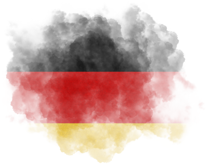 Germany Brush Flag